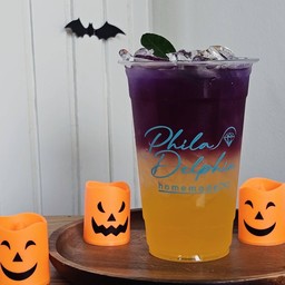 น้ำส้มมะปี๊ด(ส้มจี๊ด) อัญชัน