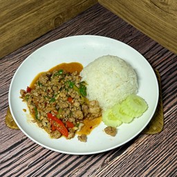 ข้าวกะเพราหมู