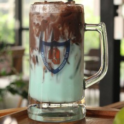 โกโก้มิ้นท์เย็น - Iced Cocoa Mint with Milk