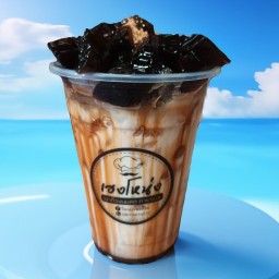 เฉาก๊วย นมสดคาราเมล