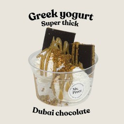 กรีกโยเกิร์ตข้น set Dubai Chocolate
