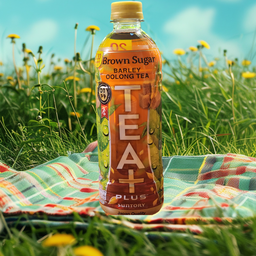 ชาอู่หลง tea plus รส Brown sugar