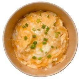 Creamy Omelette On Rice