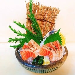 450.ABURI OTORO SALMON SASHIMI