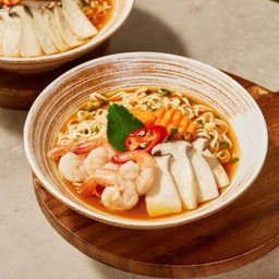 บะหมี่ออเรนทัล กุ้ง