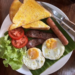 Fried Eggs  Breakfast Set