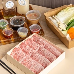 Shabu Set A5 Saga-Gyu Striploin