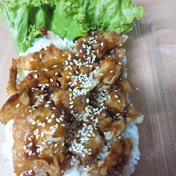 ข้าวไก่กรอบเทอริยากิ