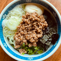 Spicy Soboro Don ข้าวหน้าหมูสับผัดพริก สะโบโระ