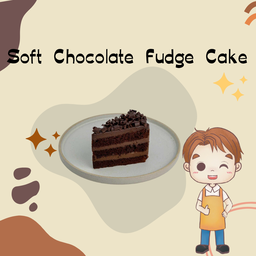 SOFT CHOCOLATE FUDGE CAKE