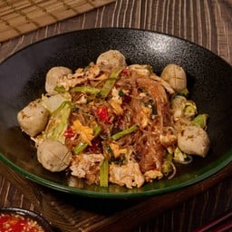 ไทยแท้สุกี้ลูกชิ้นหมู (แห้ง-น้ำ)