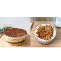 เค้กกล่องใหญ่ (ใช้เวลาทำ30นาที) เลือกเค้กได้หน้าเดียวนะคะ