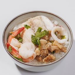 ข้าวต้มรวมมิตรทะเล