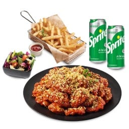 [แซ่บซี๊ดกับสไปร์ท] Boneless - Mclassic + 1 Cup salad + French Fries-M + 2 Sprite