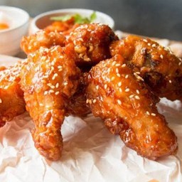 ไก่ทอดซอสการ์ลิค (ไม่เผ็ด)