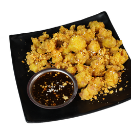 ข้อไก่ทอด ซอสการ์ลิค (DEEP FRIED CHICKEN JOINT WITH GARLIC SAUCE)