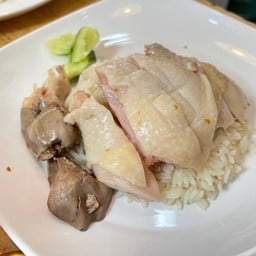 ข้าวมันไก่ต้ม+ตับ