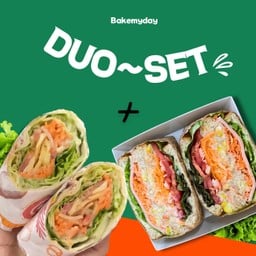 [เซตสุดฮิต] แซนด์วิชทูน่า + แรปสลัดพร้อมทาน