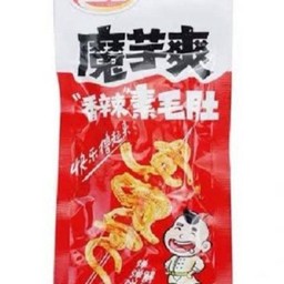 หมึกกรุบ รสเผ็ด (สีแดง)