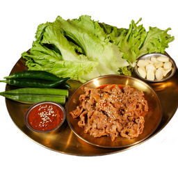 เนื้อสไลด์ (Grilled sliced beef set)