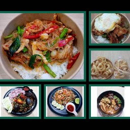 อาหารตามสั่ง-ขนมจีน เมืองรถม้า สาขา1 คอนโดลุมพินีเพลสปิ่นเกล้า