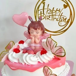 เค้กนมสดวนิลาโมเดลเจ้าหญิง