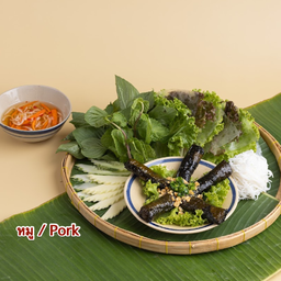 Heo Cuon La Lot / หมูย่างใบชะพลู
