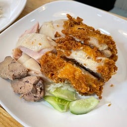 ข้าวมันไก่ผสม+ตับ