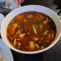 ต้มแซ่บเครื่องในเนื้อ
