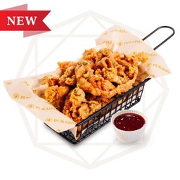 หนังไก่ทอด