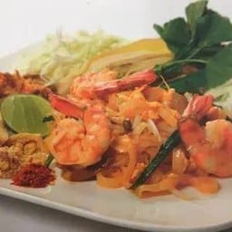 ผัดไทยกุ้ง  เนื้อ