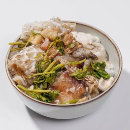 ข้าวต้มรวมมิตรปลา