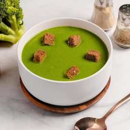 Spinach Broccoli Soup ซุปผักโขมบรอกโคลี