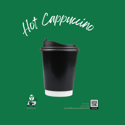 Hot cappucino