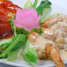 กุ้งสองสี L