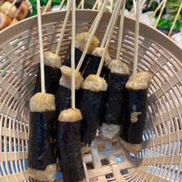 สาหร่าย ห่อไก่วุ้นเส้น