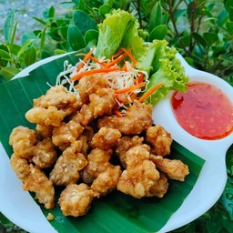 เอ็นไก่แก้วทอด