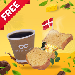 [Combo Set] Cheese Toast (Low Fat) ฟรี! เครื่องดื่ม 1 แก้ว