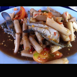 ตำไหลบัวปูม้า สูตรปลาร้านัวส์ปลาร้าเวอร์
