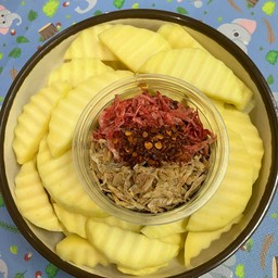 กะปิหวานพริกเกลือ+มะม่วง300กรัม