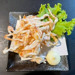 เทมปุระปลาหมึกเส้น