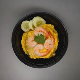 ข้าวไข่ข้นกุ้ง