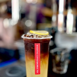 อเมริกาโน่โซดาน้ำผึ้งมะนาว