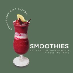 F.Strawberry Beet Sherbet