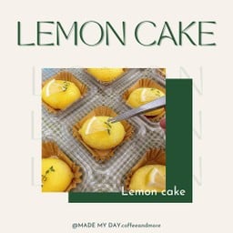 lemon cake (homemade) / 1 ชิ้น