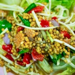 ยำไข่แมงดา