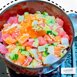 ข้าวหน้าบาระด้งเรนโบ