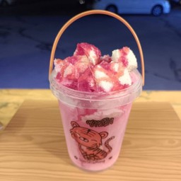 ปังเย็นนมชมพู