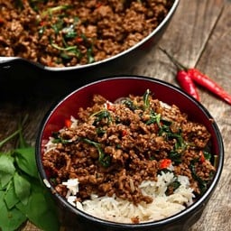 กระเพราเนื้อออสสับ