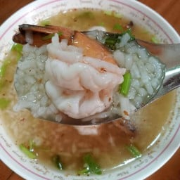 ข้าวต้มกุ้งทรงเครื่อง